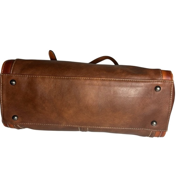 Hema Zhuofan Brown Vegan Leather Bag - Picture 5 of 14